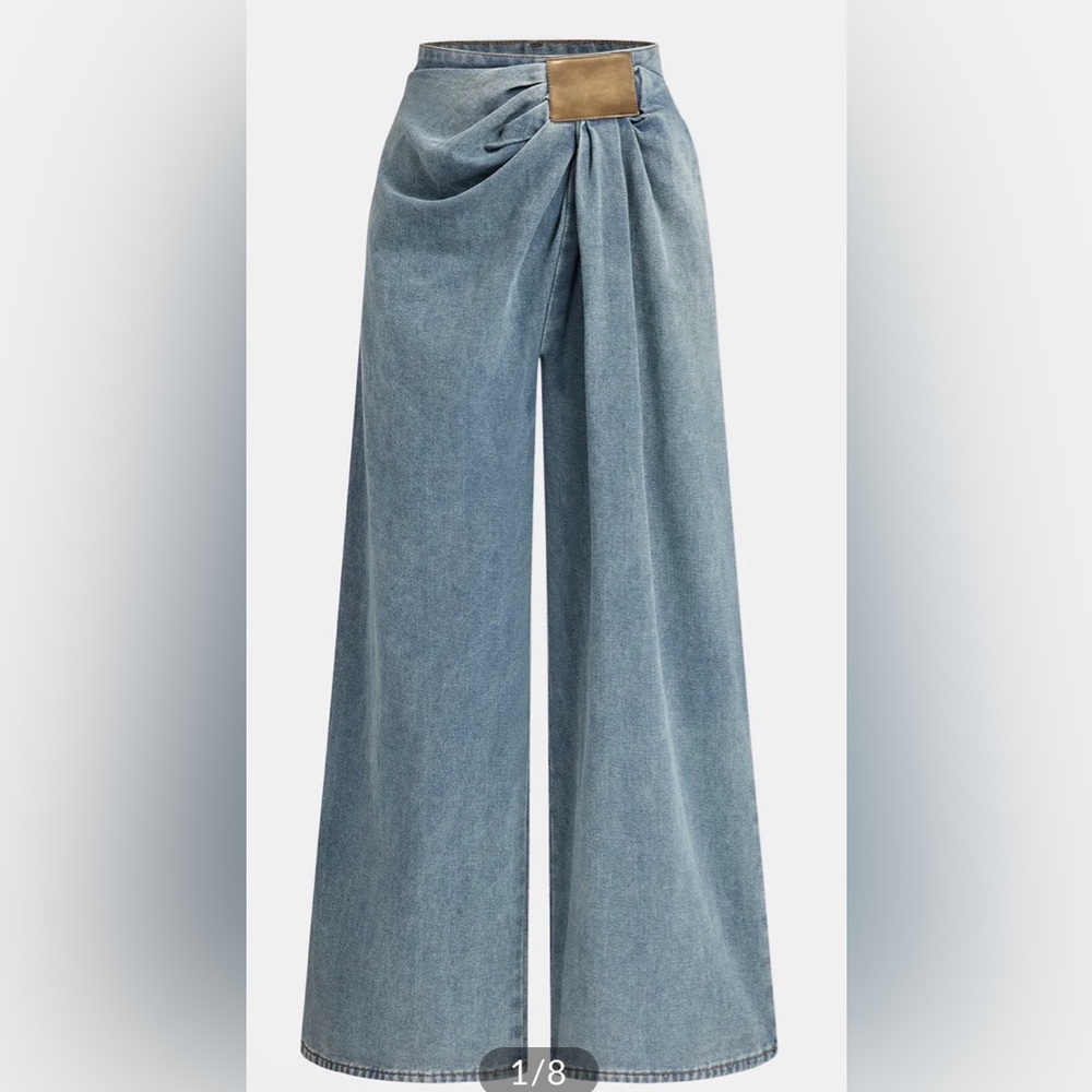 COMMENSE Blue Denim Jeans 31 “ Long